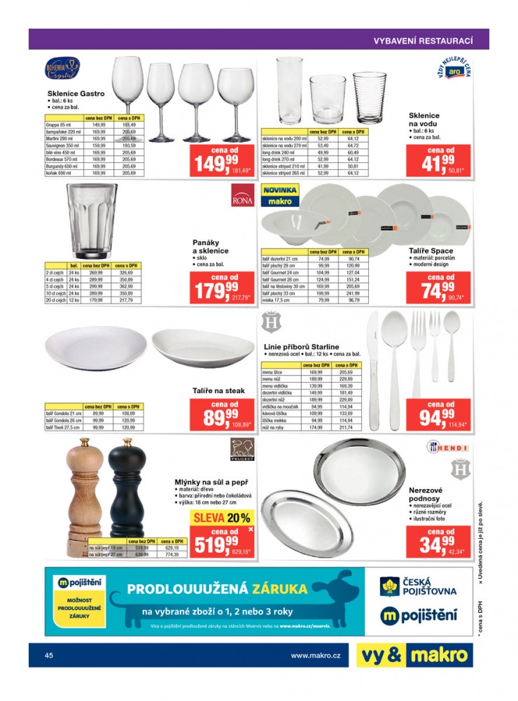 leták Makro Gastronomie trvanlivé zboží od 12.8.2015 strana 1 leták Makro Gastronomie trvanlivé zboží od 12.8.2015 strana 1