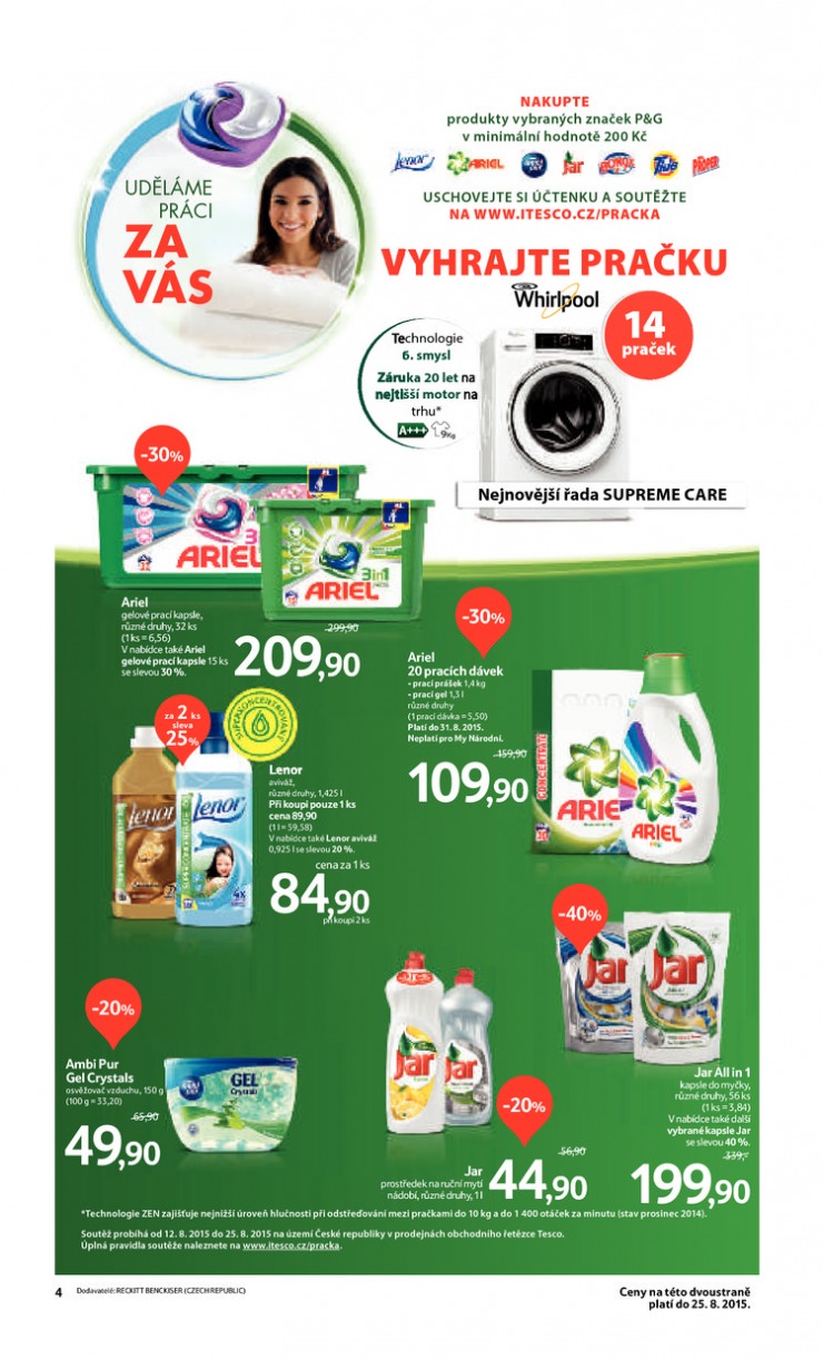 leták Tesco velké hypermarkety od 12.08.2015 strana 1 leták Tesco velké hypermarkety od 12.08.2015 strana 1