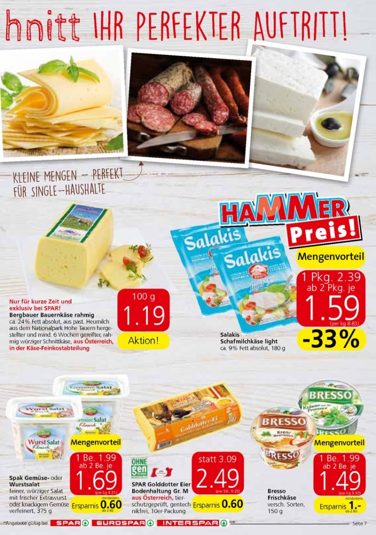 leták Rakousko Spar.at od 13.08.2015 strana 1 leták Rakousko Spar.at od 13.08.2015 strana 1