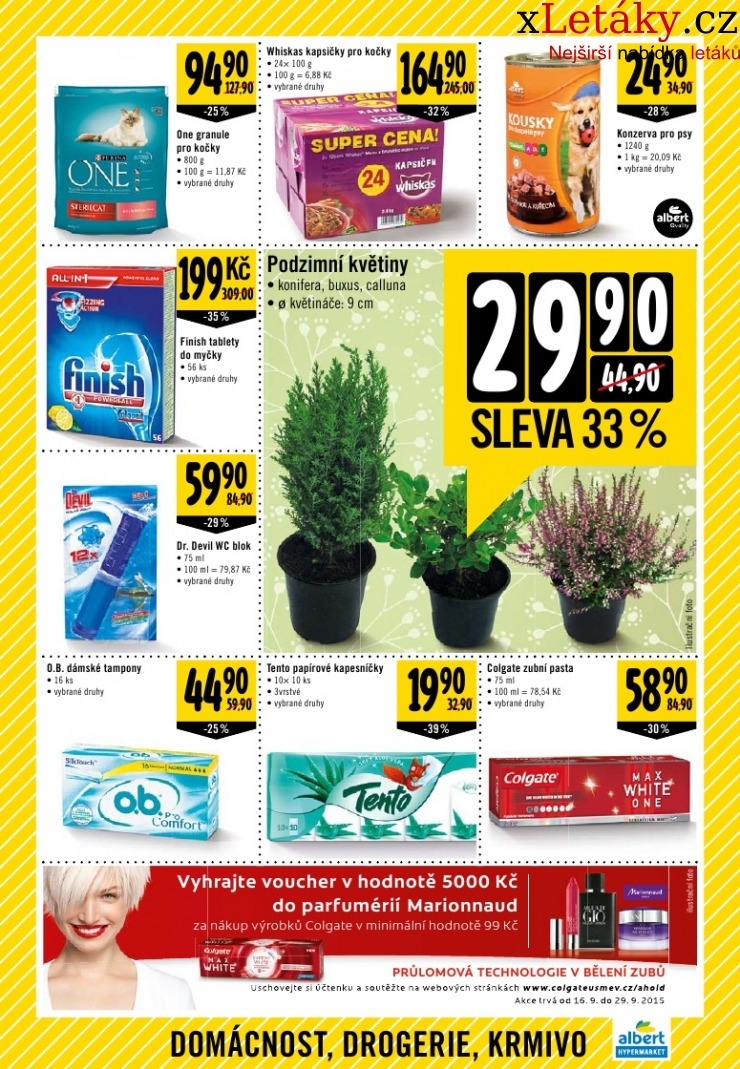 leták Albert Hypermarket leták strana 1