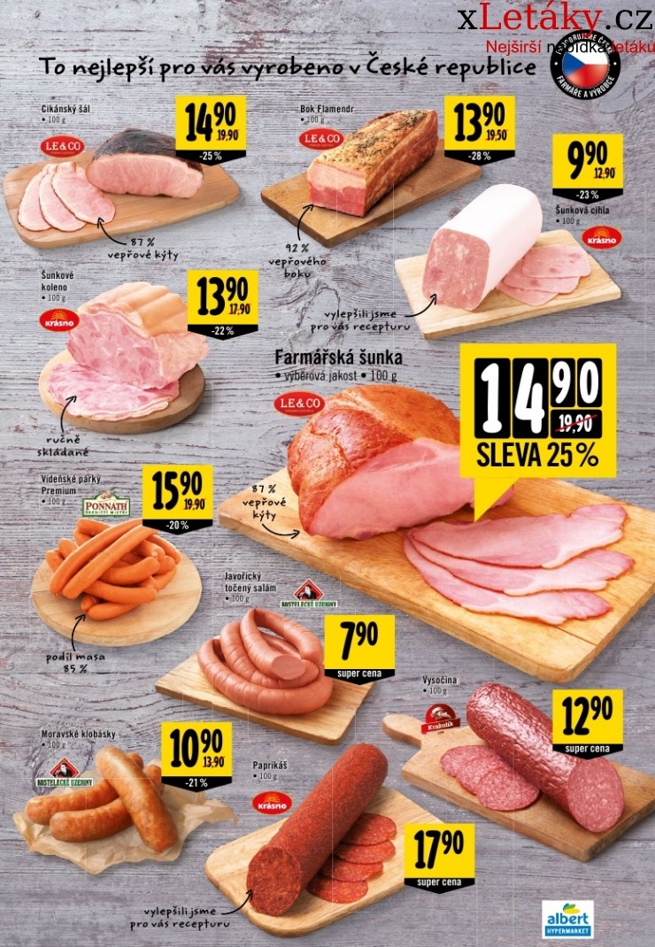 leták Albert Hypermarket leták strana 1 leták Albert Hypermarket leták strana 1