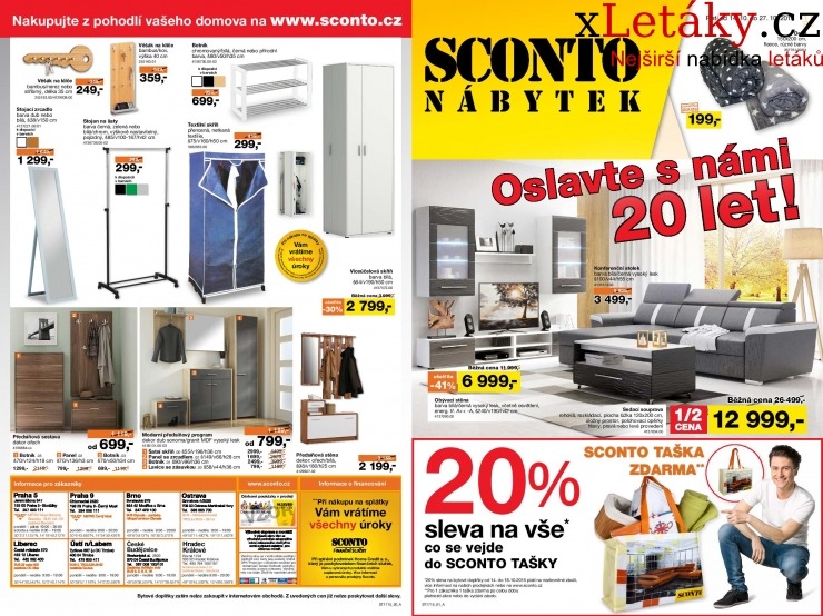 leták Sconto nábytek leták strana 1 leták Sconto nábytek leták strana 1