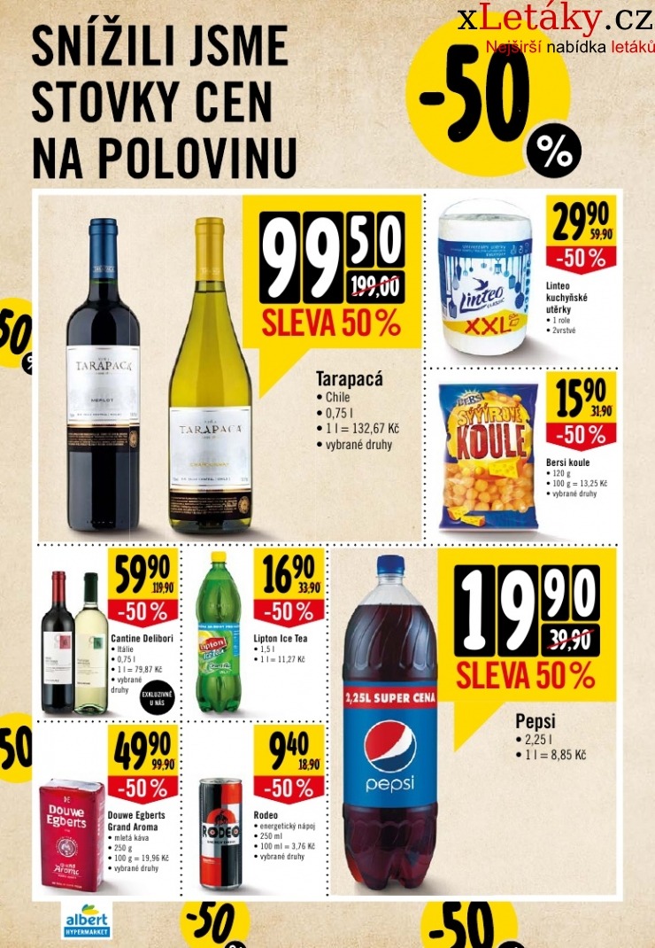 leták Albert Hypermarket leták strana 1 leták Albert Hypermarket leták strana 1
