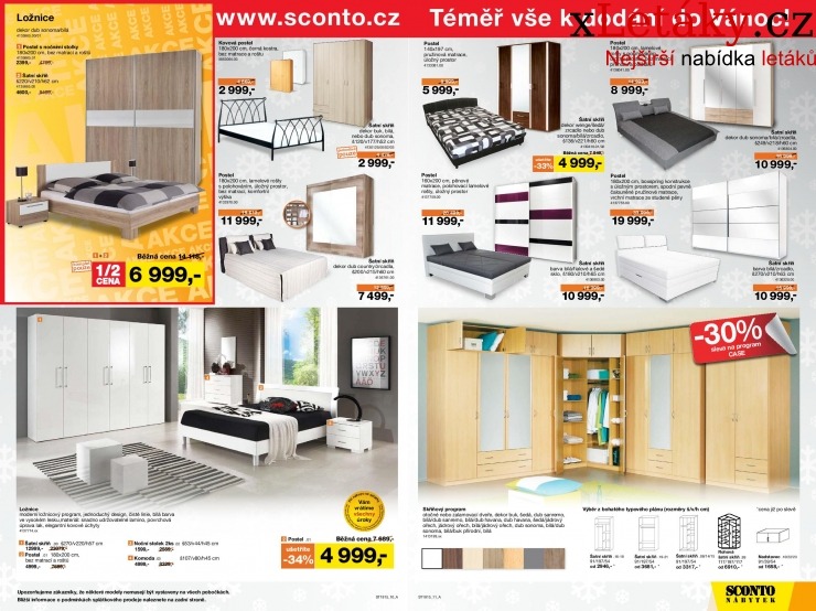 leták Sconto nábytek leták strana 1 leták Sconto nábytek leták strana 1