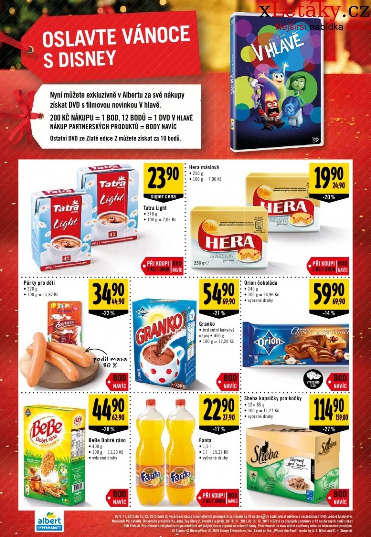 leták Albert Hypermarket leták strana 1 leták Albert Hypermarket leták strana 1