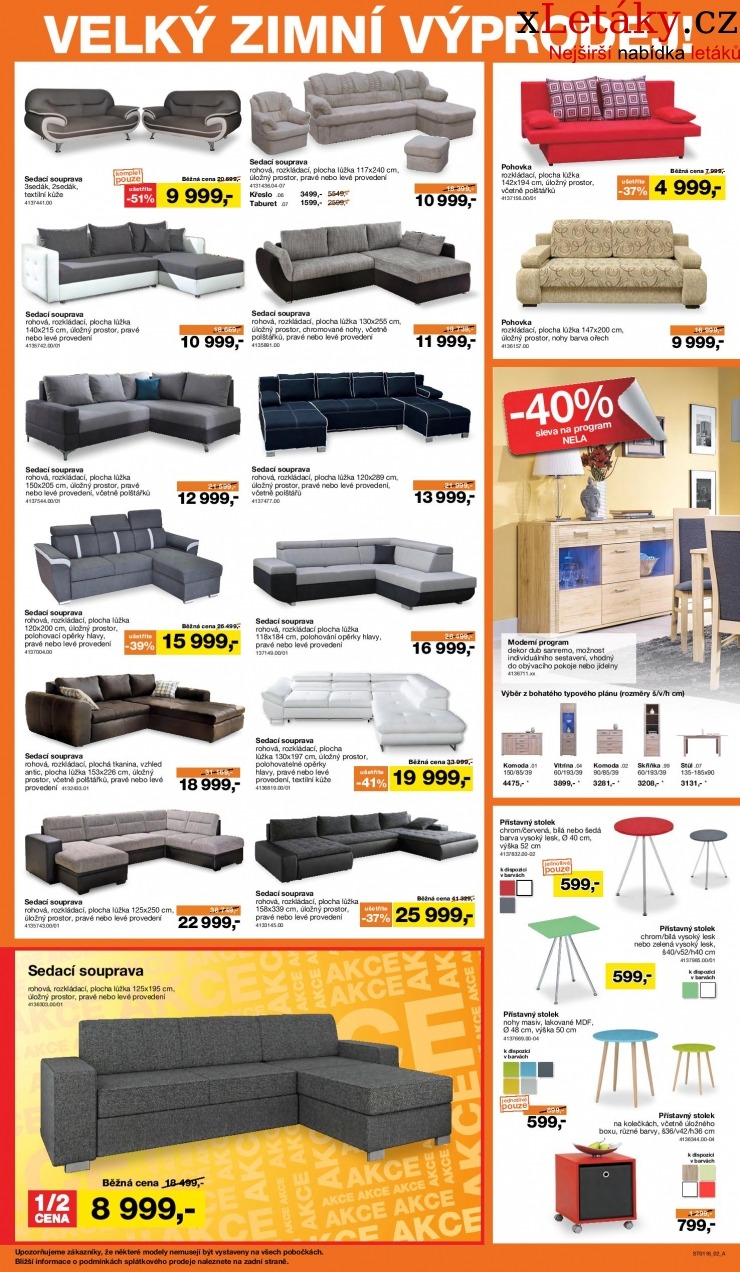 leták Sconto nábytek leták strana 1 leták Sconto nábytek leták strana 1