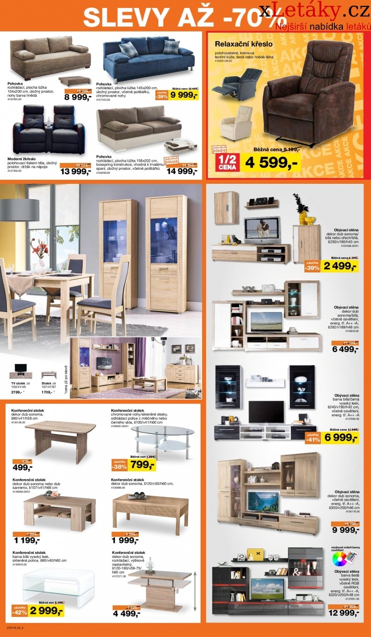 leták Sconto nábytek leták strana 1 leták Sconto nábytek leták strana 1