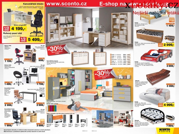 leták Sconto nábytek leták strana 1 leták Sconto nábytek leták strana 1
